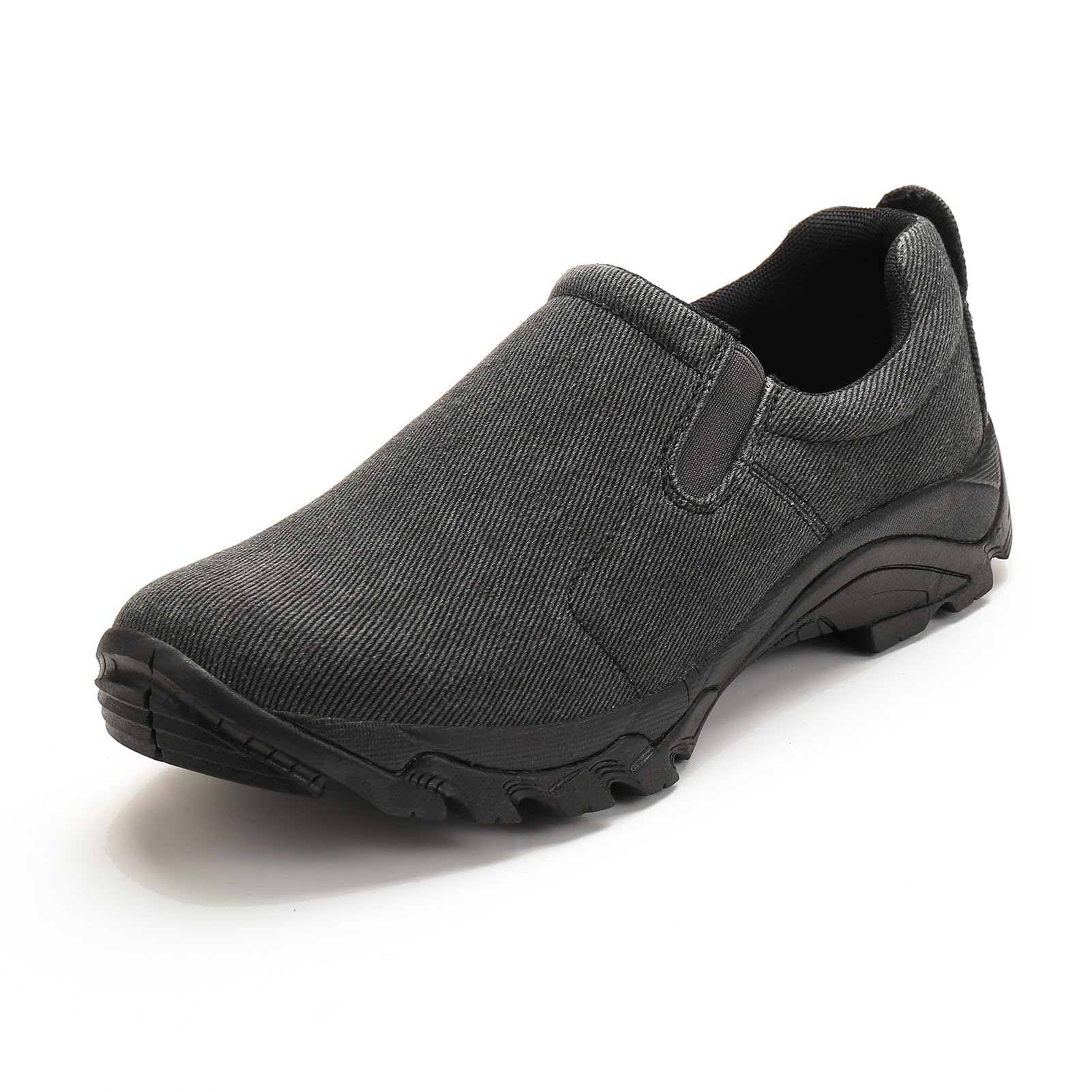 Photo 1 of ** UNCLEAN**R RUNFUN Men's Slip On Shoes Lightweight Comfortable Walking Shoes(RF2404-4DG,Size11) Dark Grey