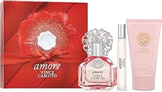 Vince Camuto Amore Eau de Parfum Spray Perfume for Women, Floriental Fruity Scent, Notes of Sparkling Clementine Ice, Bergamot, & Sandalwood, Long Lasting, Sensual Fragrance