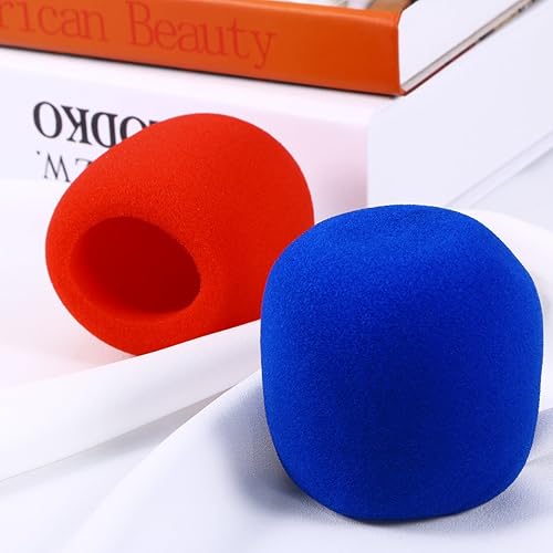 Miniatura 3 de ROSENICE Anillos de protección de micrófono hexagonales antibalanceo y 3 piezas de repuesto para auriculares almohadillas de cojín de micrófono