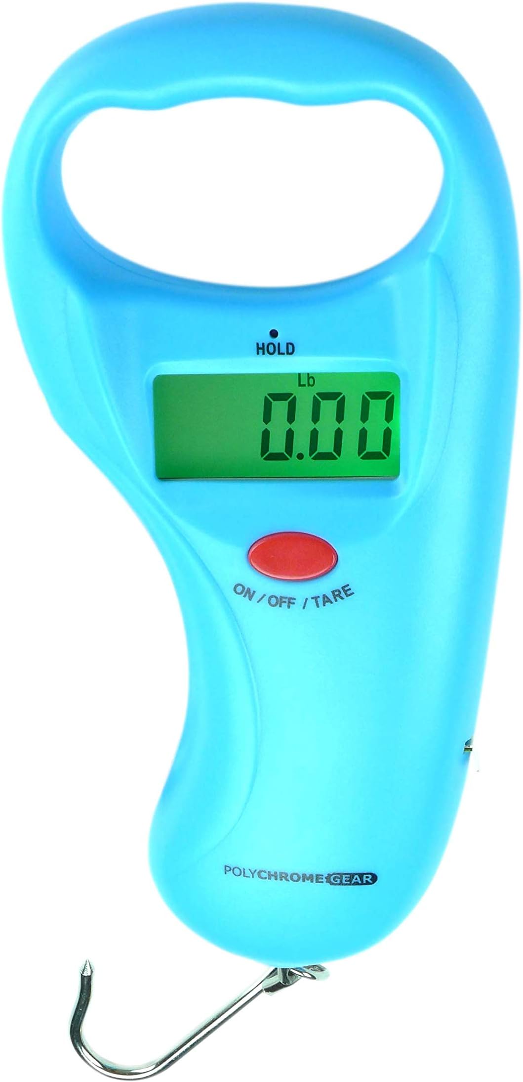 Polychrome Gear Digital Fish Scale, 99 lb Capacity with Built-in Tape Measure