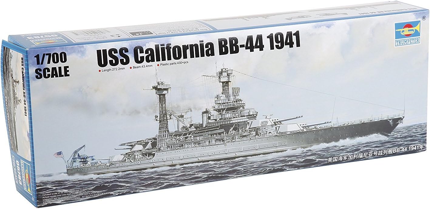 Trumpeter USS California BB-44 1941 Model Kit