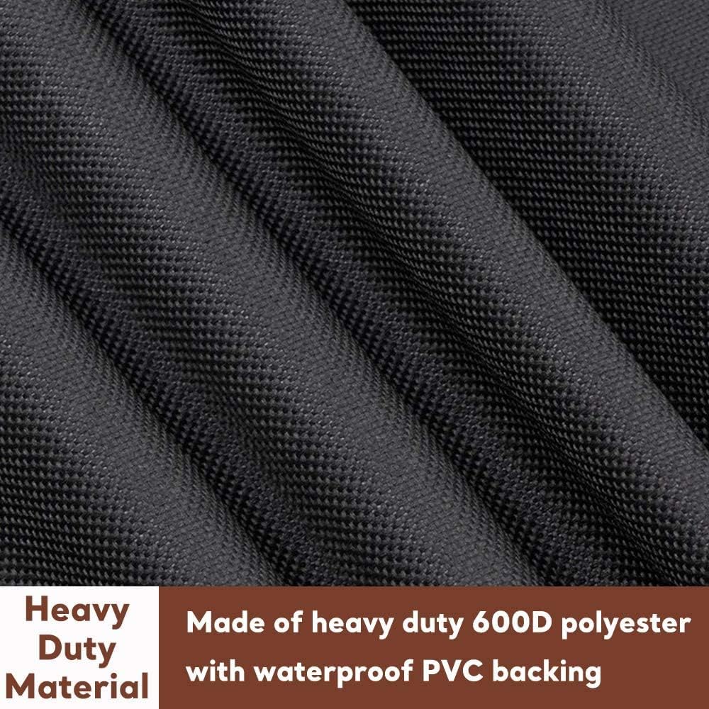 QuliMetal 58 Inch Grill Cover for Weber Genesis, Char Broil, Nexgrill, Dyna-Glo, Monument Grills, Brinkmann Gas Grills, Heavy Duty, 600D : Everything Else