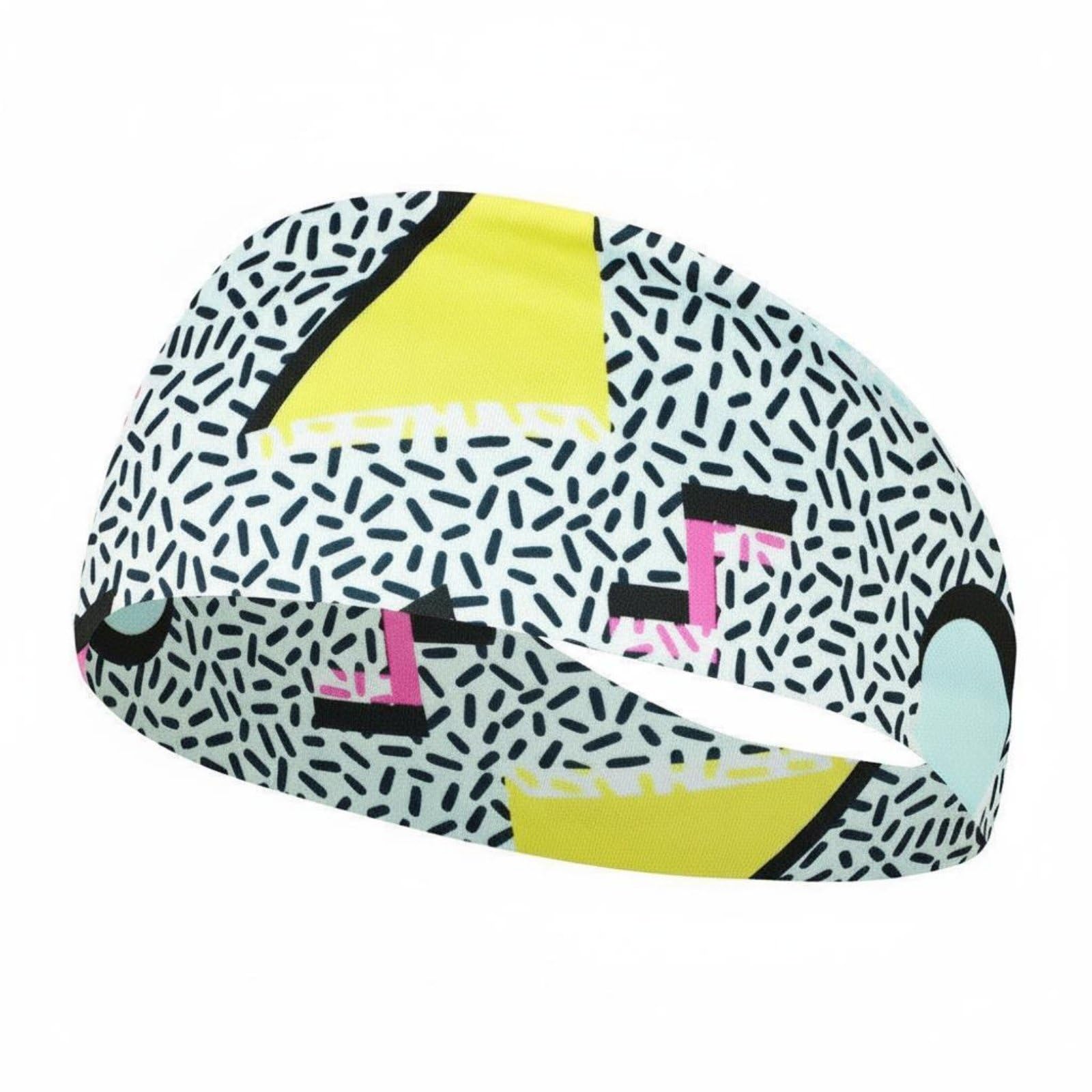 LOOM TREE® Swimming Ear Cover Band Multi-Functional Printed Athletic Headwrap Colorful Running Headband Stylish Prints Wide Fitness, Fa10-7 | Sporting Goods | Fitness, Running & Yoga-image-23