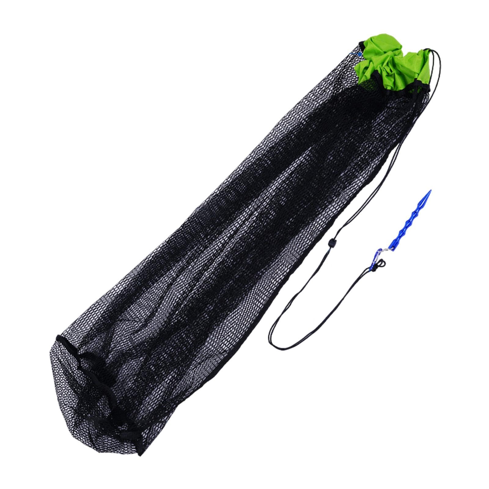 CALANDIS™ Fishing Net Bag Folding Outdoor Carp Fishing with Ground Plug Mesh Baits Bag 60x150cm | Fishing Equipment | Fishing Equipment | Fishing-image-39