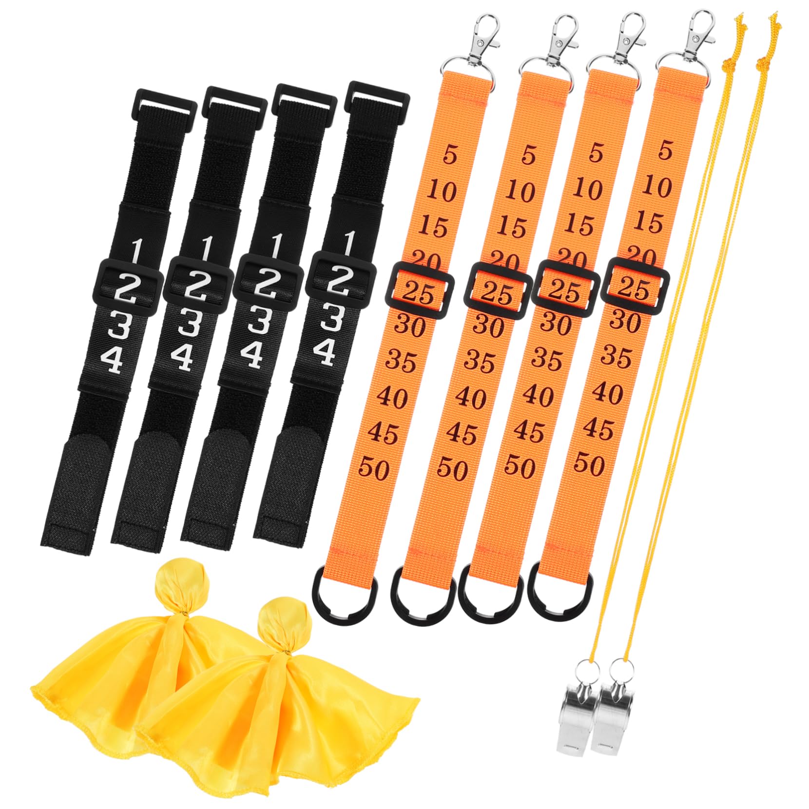 UPKOCH Standard-Schiedsrichterausrüstung Fußball-Schiedsrichter-Kit Schiedsrichterausrüstung für Wettkämpfe Bausatz Fußball -Schiedsrichterausrüstung Pfeifenanhänger Legierung