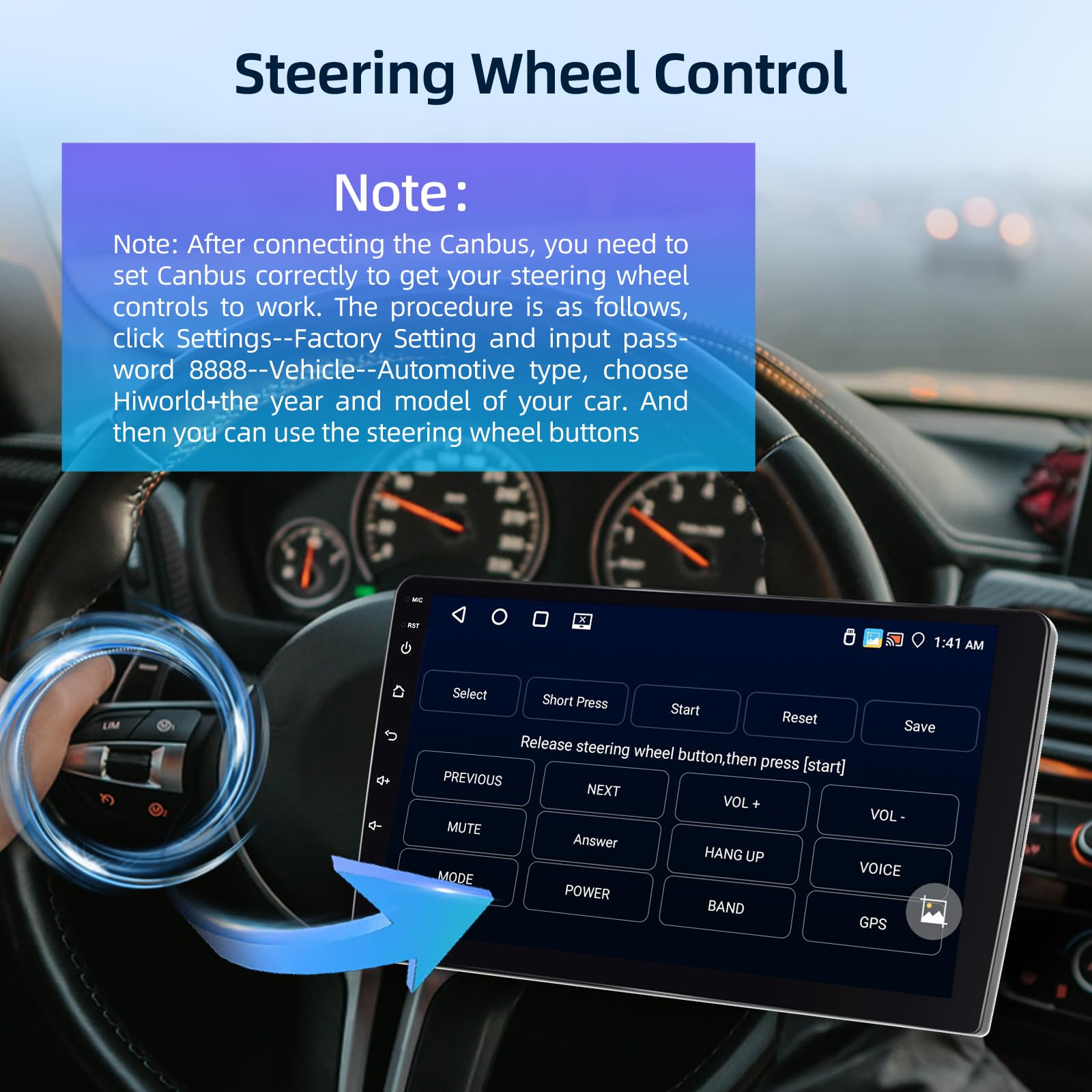 4G+64G Autoradio pour VW Volkswagen Polo 2008-2020 + Carpla & Android Auto | Android Écran Tactile IPS 9 Pouces avec GPS, WiFi, 32EQ, Bluetooth 5.0, Radio FM/RDS, Carplay & Android Auto Sans Fil