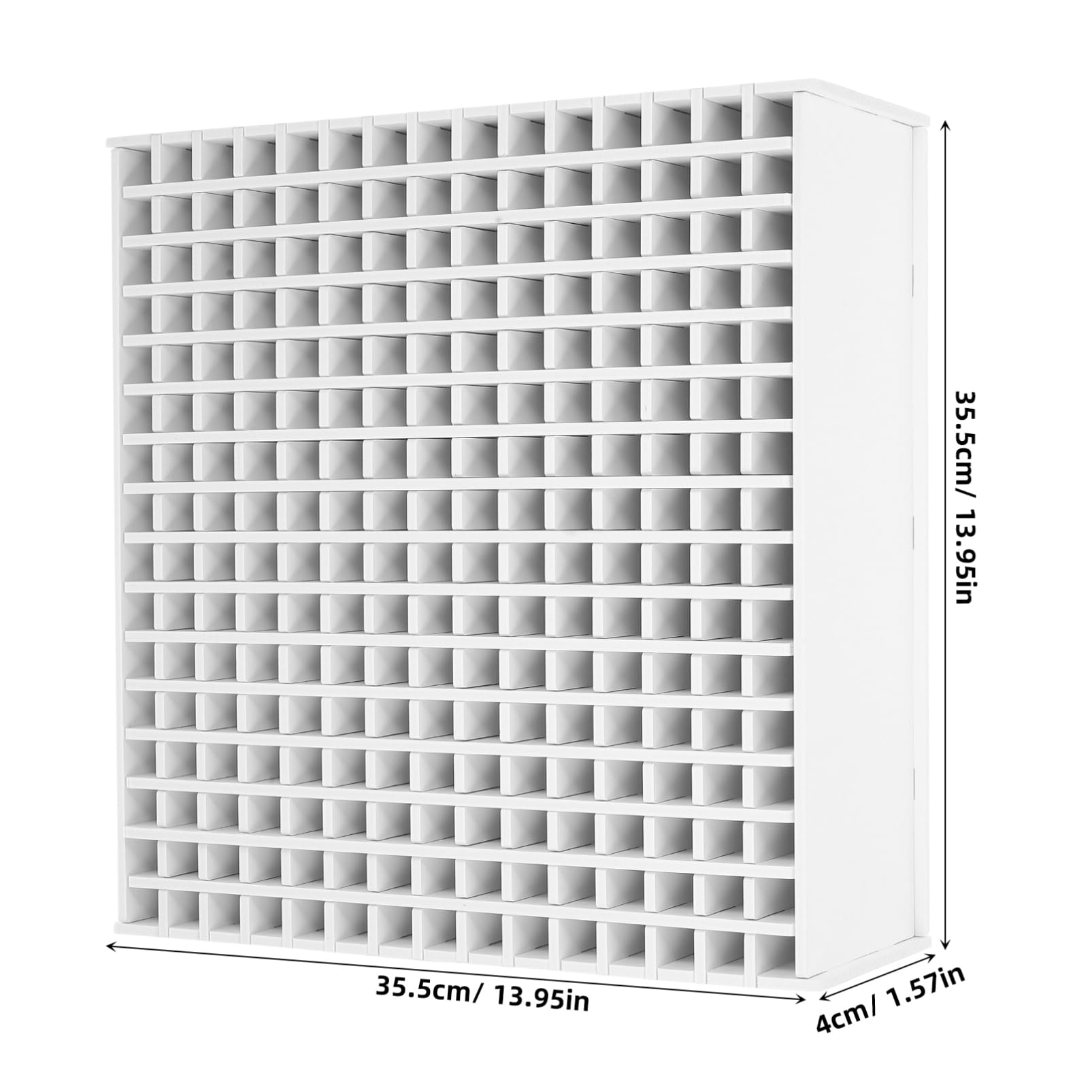 Portapenne da Scrivania Abs Bianco 240 Slot Organizer | Accessori da Scrivania, Studiare Accessori, Decorazioni Scuola, Piccolo Ingombro per Scuola e Ufficio