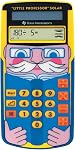 Texas TI-Little Professor Solaire LPROF/PWB/11E1 TI-Petit professeur Calculatrice de l'éducation Jaune
