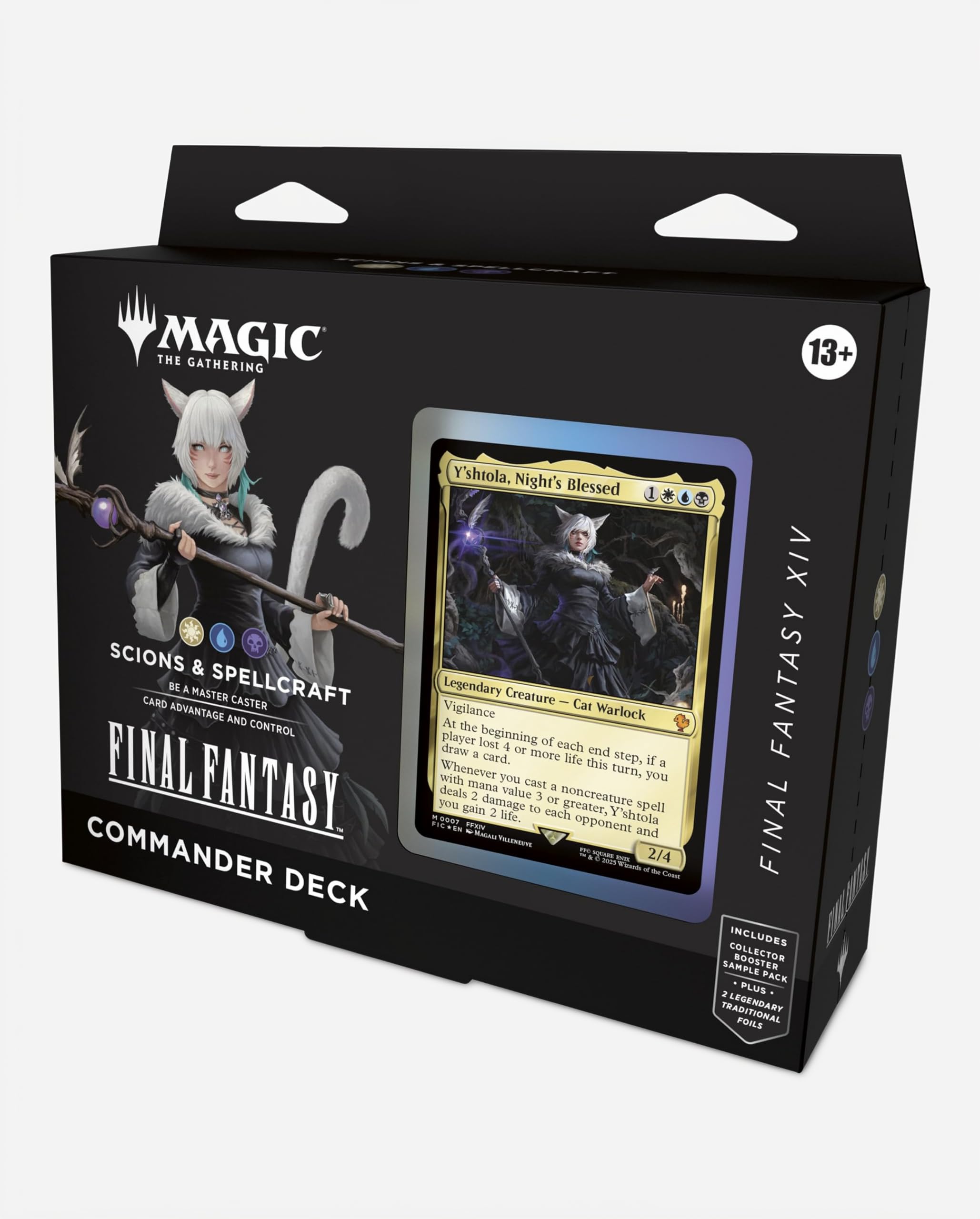 mtg ffxiv booster box Magic: The Gathering Final Fantasy XIV Commander Deck Variant:Loose Pack Pokemon Center Original Card Theyll cast powerful spells women
