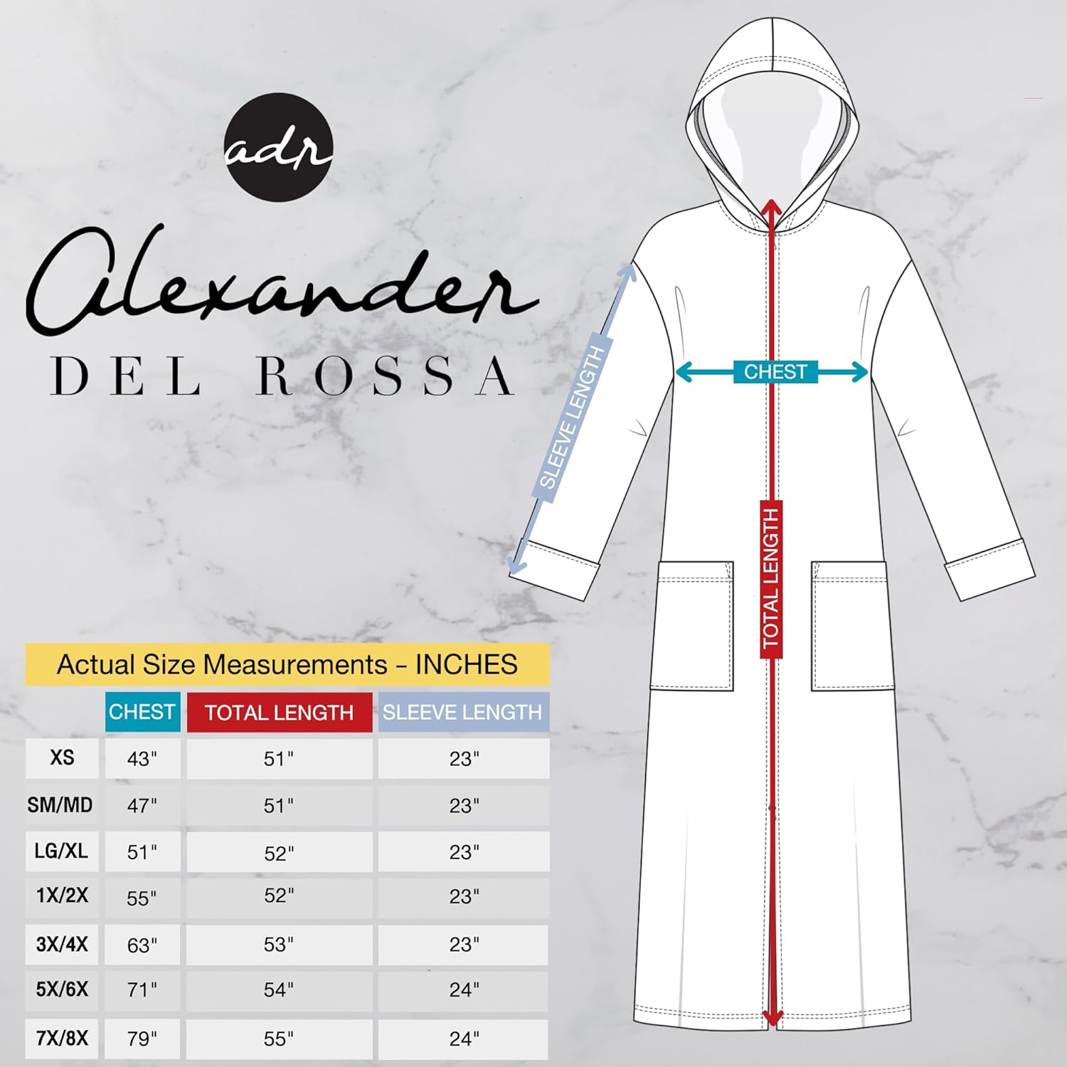 Alexander Del Rossa Women's Zip Up Fleece Robe with Hood, Soft Warm Plush Oversized Zipper Hooded Bathrobe Large-X-Large Purple