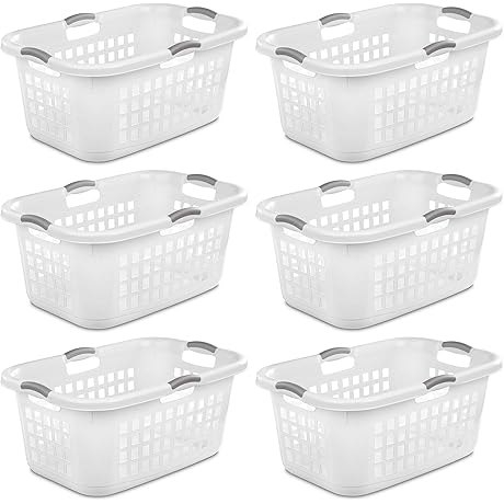 Sterilite Plastic Laundry Basket: Your Laundry Companion