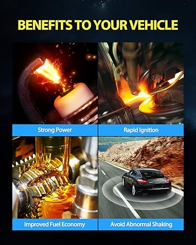 Miniatura 6 de PHILTOP LKAR7BIX-11S Bujías de iridio Ix para Mazda3 2012-2020 2.0L 2.5L, Murano 2009-2020 3.5L, CX3 2016-2020 2.0L, paquete de 4 bujías