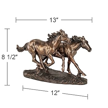 Amazon.com: Kensington Hill Horses Running Wild 8 1/2