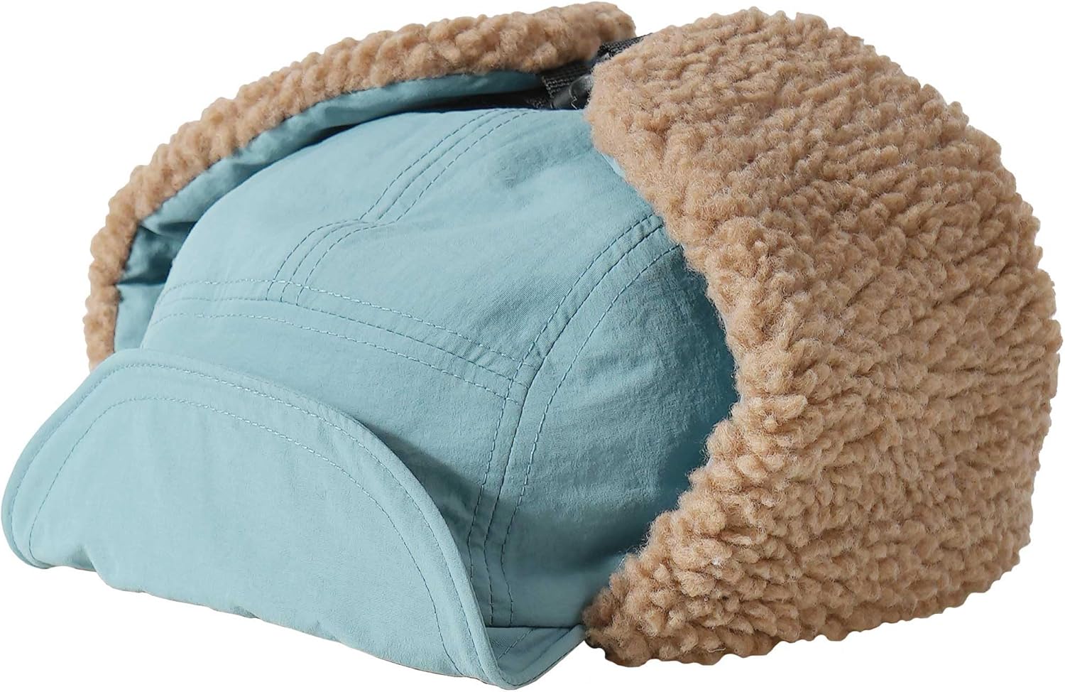 North Peak NP-9435 BL Flight Cap, Snowboarding, Skiing, Earmuffs, Lined Fleece, One Size Fits All
