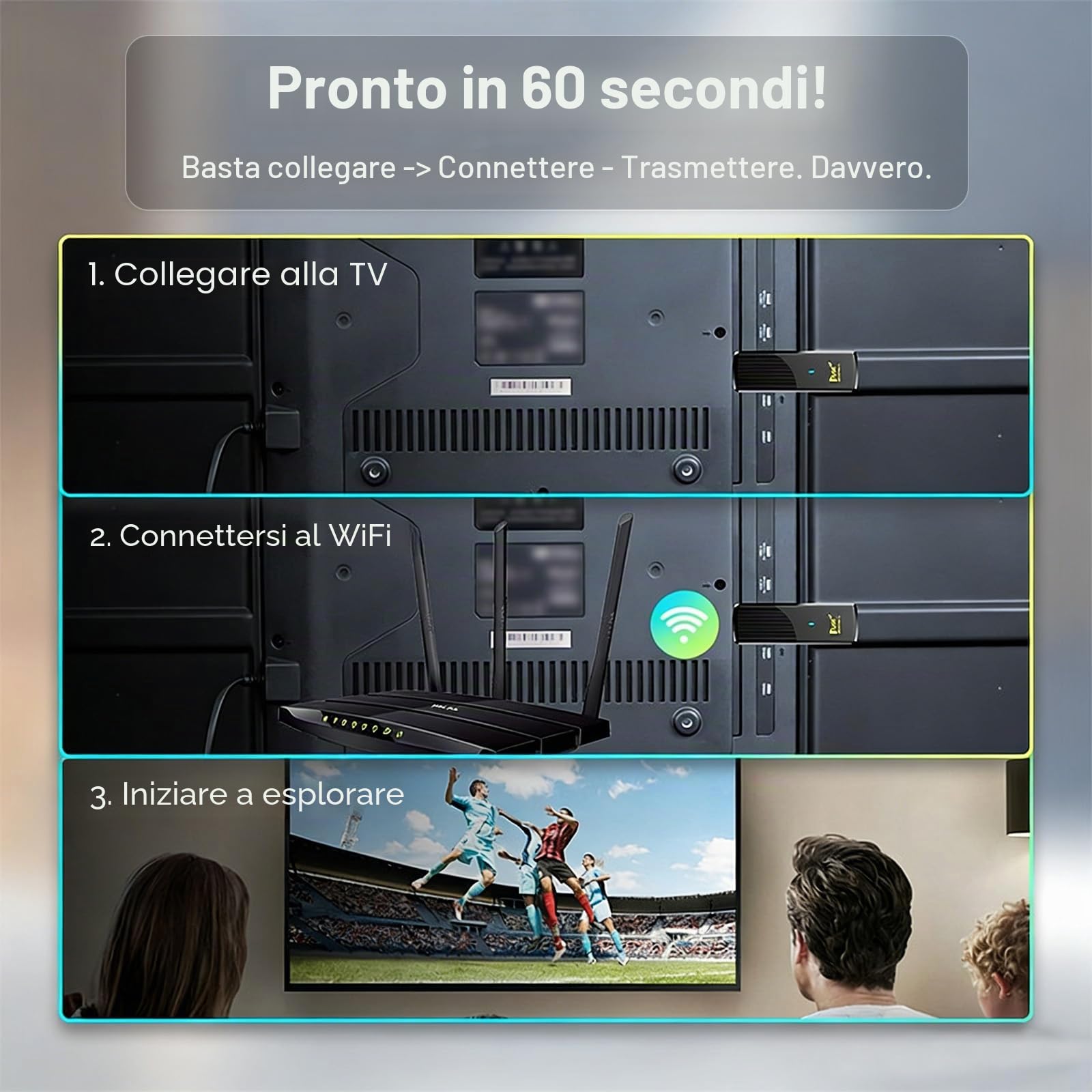 Streaming Android 14.0 TV Stick Supporta 2.4G/5G Wi-Fi Bluetooth, telecomando vocale, HDMI, 5.0 Android TV Stick 8K Ultra UHD 16 GB RAM 256 GB ROM, lettore multimediale portatile in streaming