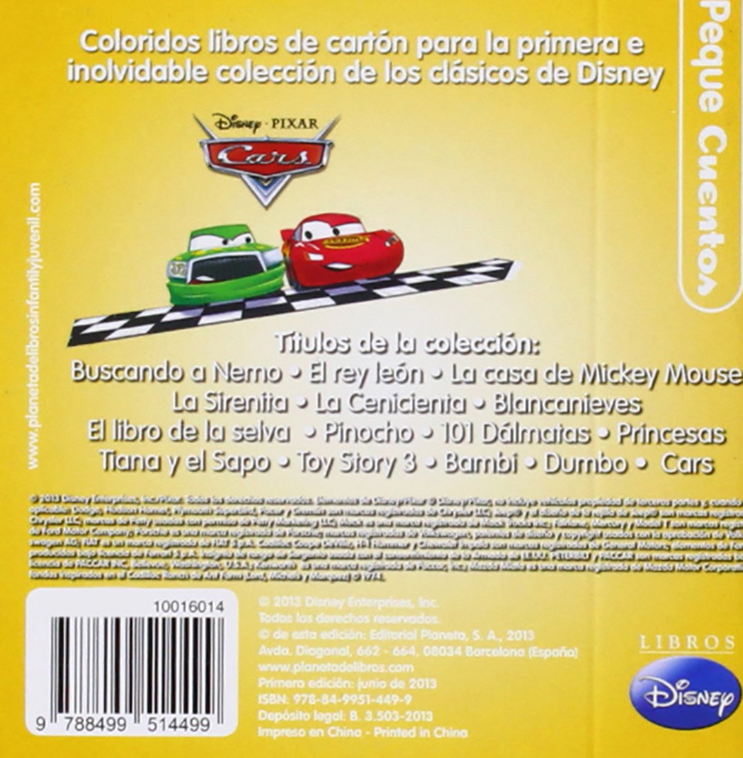 Cars. Pequecuentos