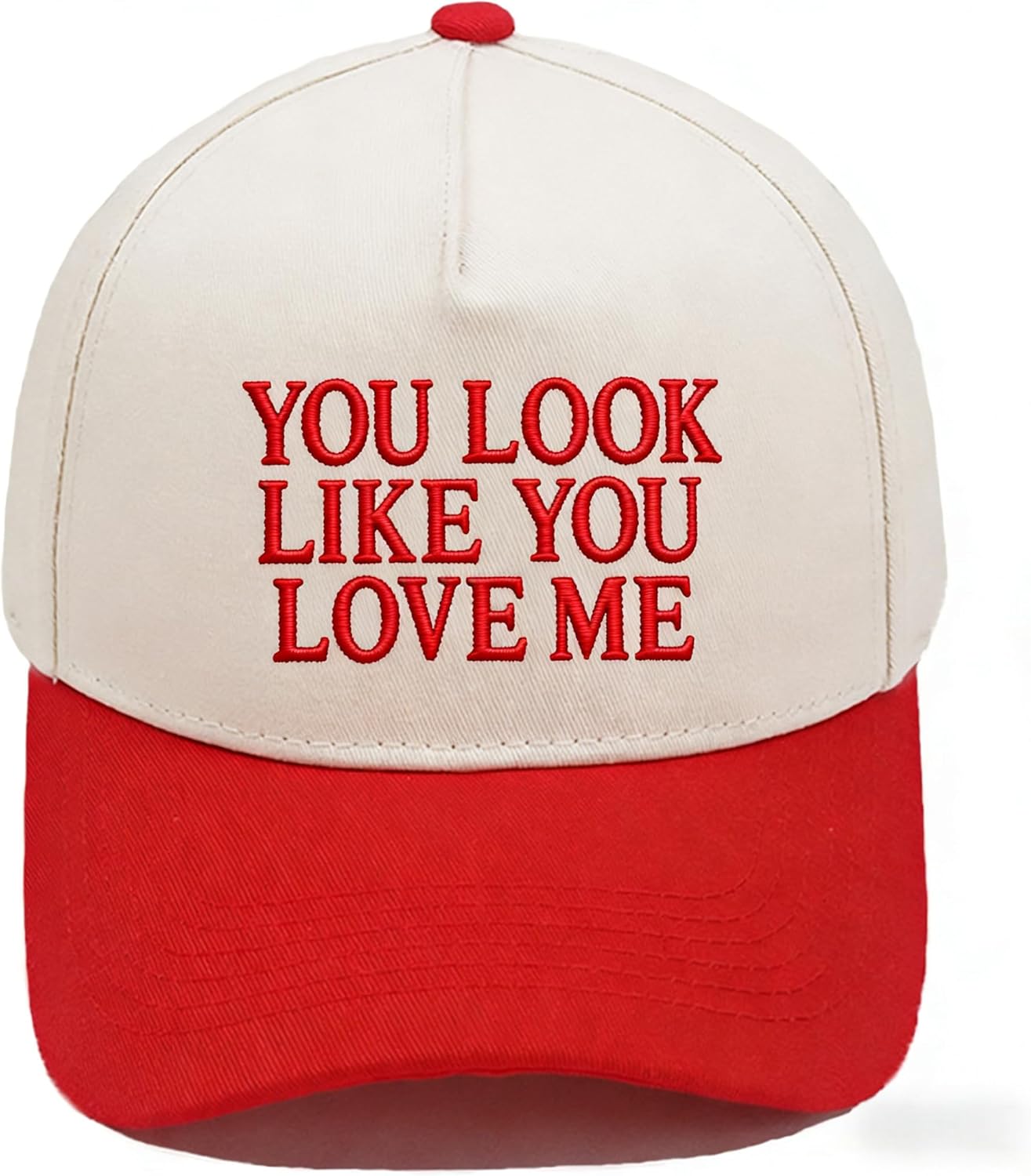 You Look Like You Love Me Hat Embroidered Hats Adjustable Baseball Caps Vintage Trucker Hats for Women Men