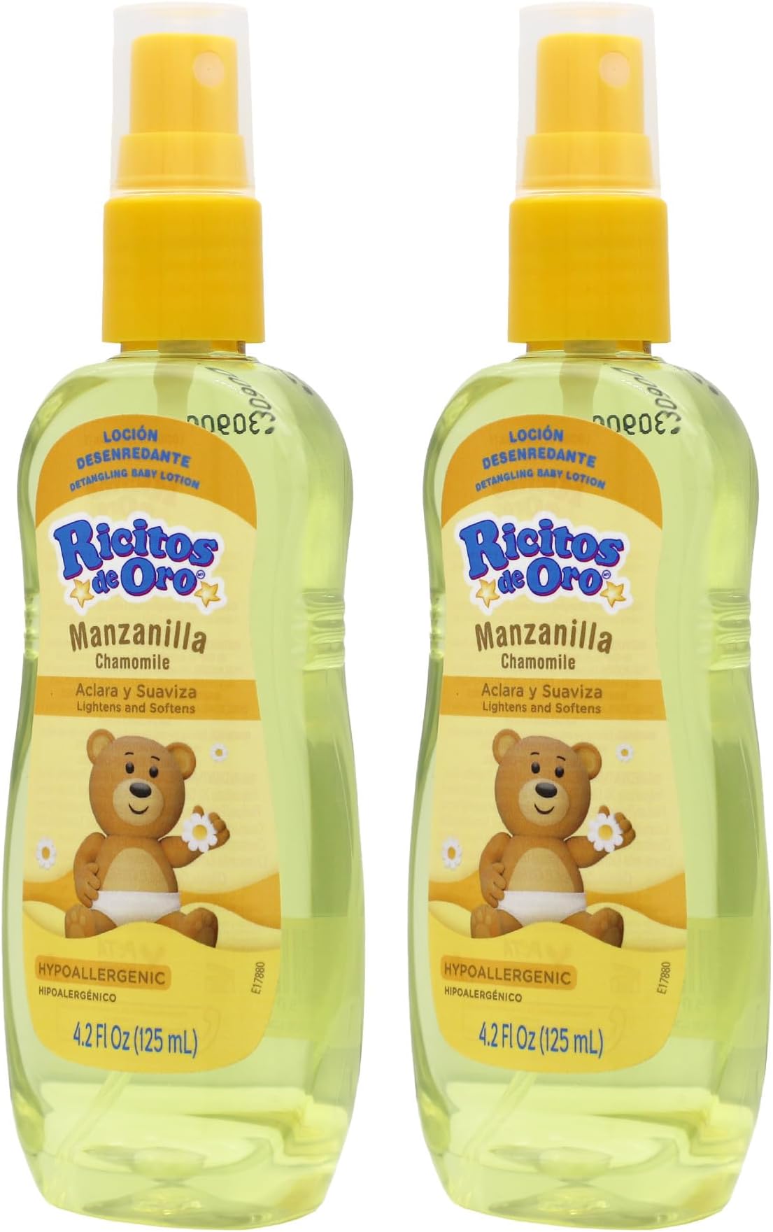 Ricitos de Oro LOC. ACLARANTE 125 Ml, 2 PACK