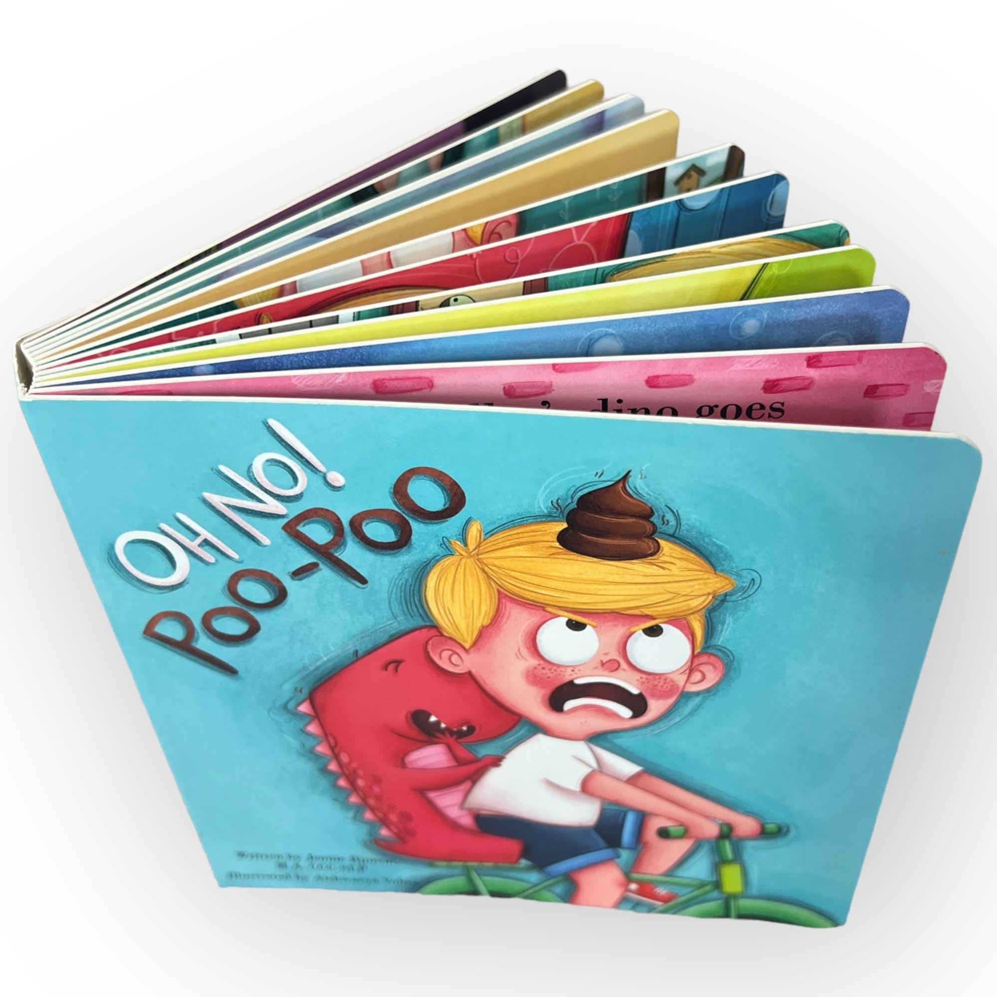 Bjorem Speech OH NO Pee Pee and OH NO Poo Poo Board Book Bundle – El compañero perfecto para el entrenamiento de baño, divertido y funcional, haciendo que la charla de orinal sea divertida