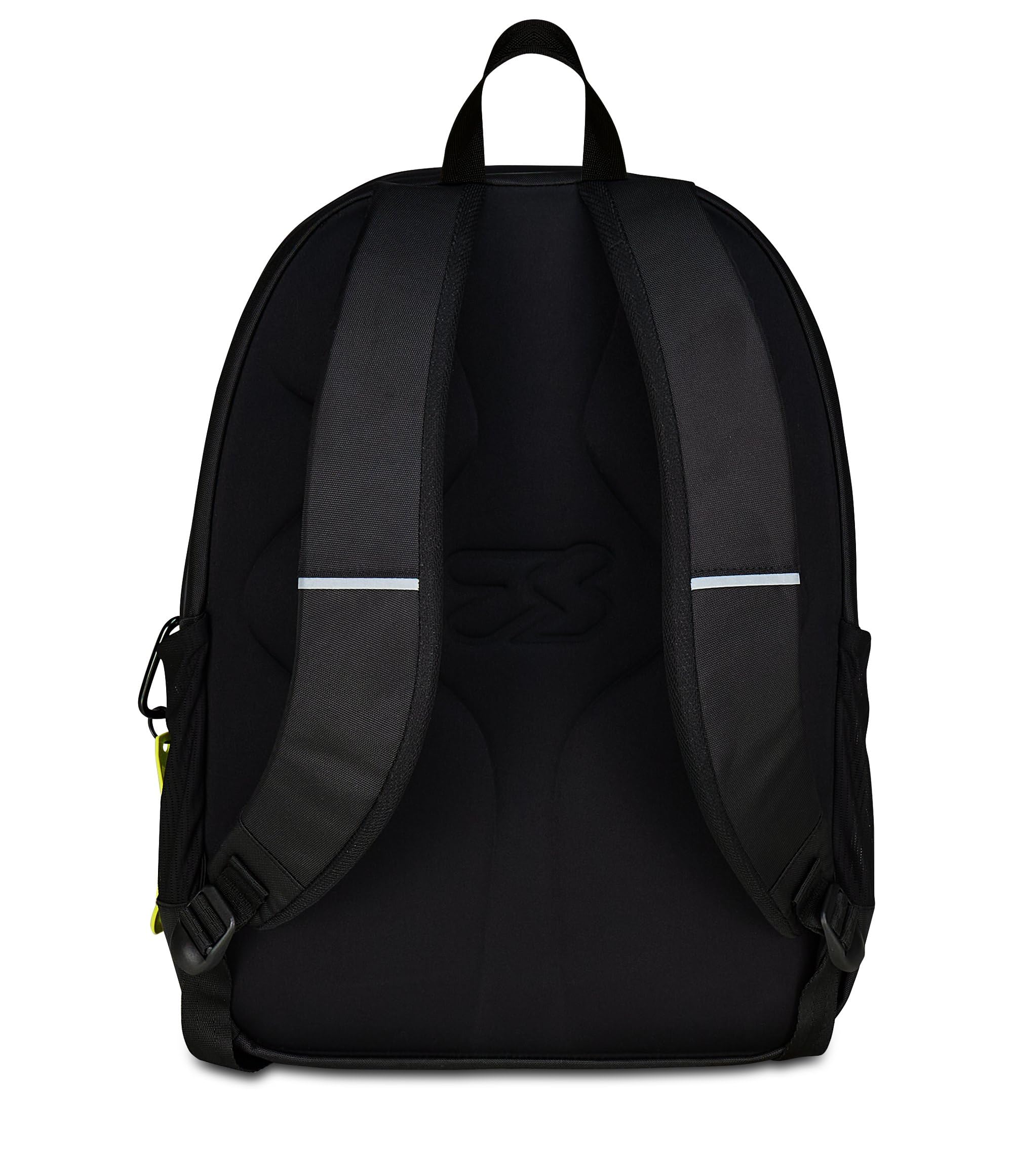 Seven Zaino Scuola Tech Line, Nero, Doppio Scomparto, 29 L, Scuola Media e Superiore, Zaino Ragazzo e Zaino Ragazza