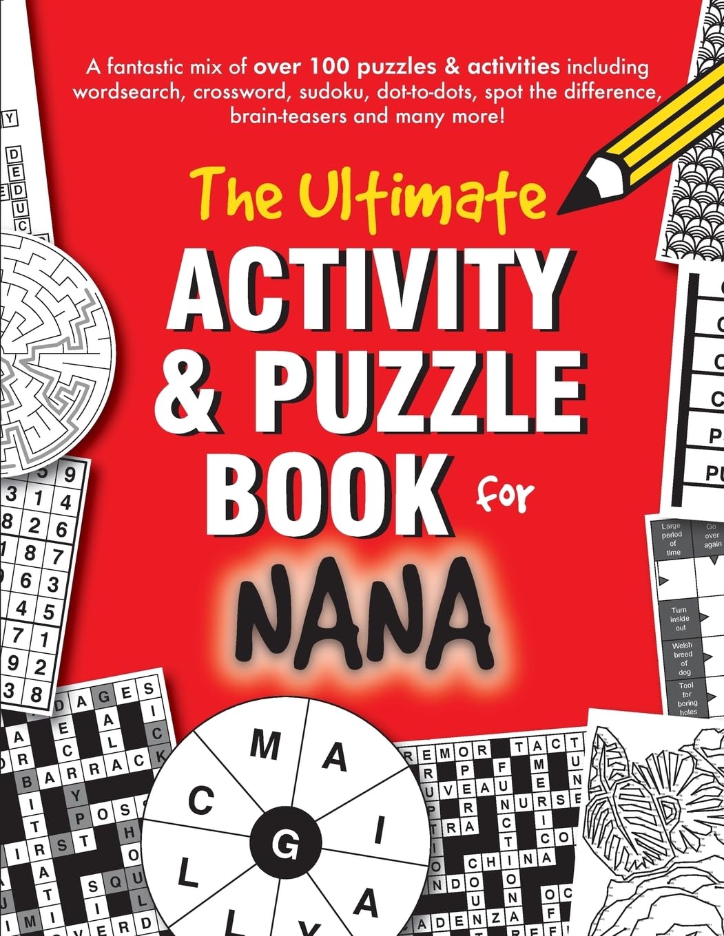 The Ultimate Activity & Puzzle Book for Nana