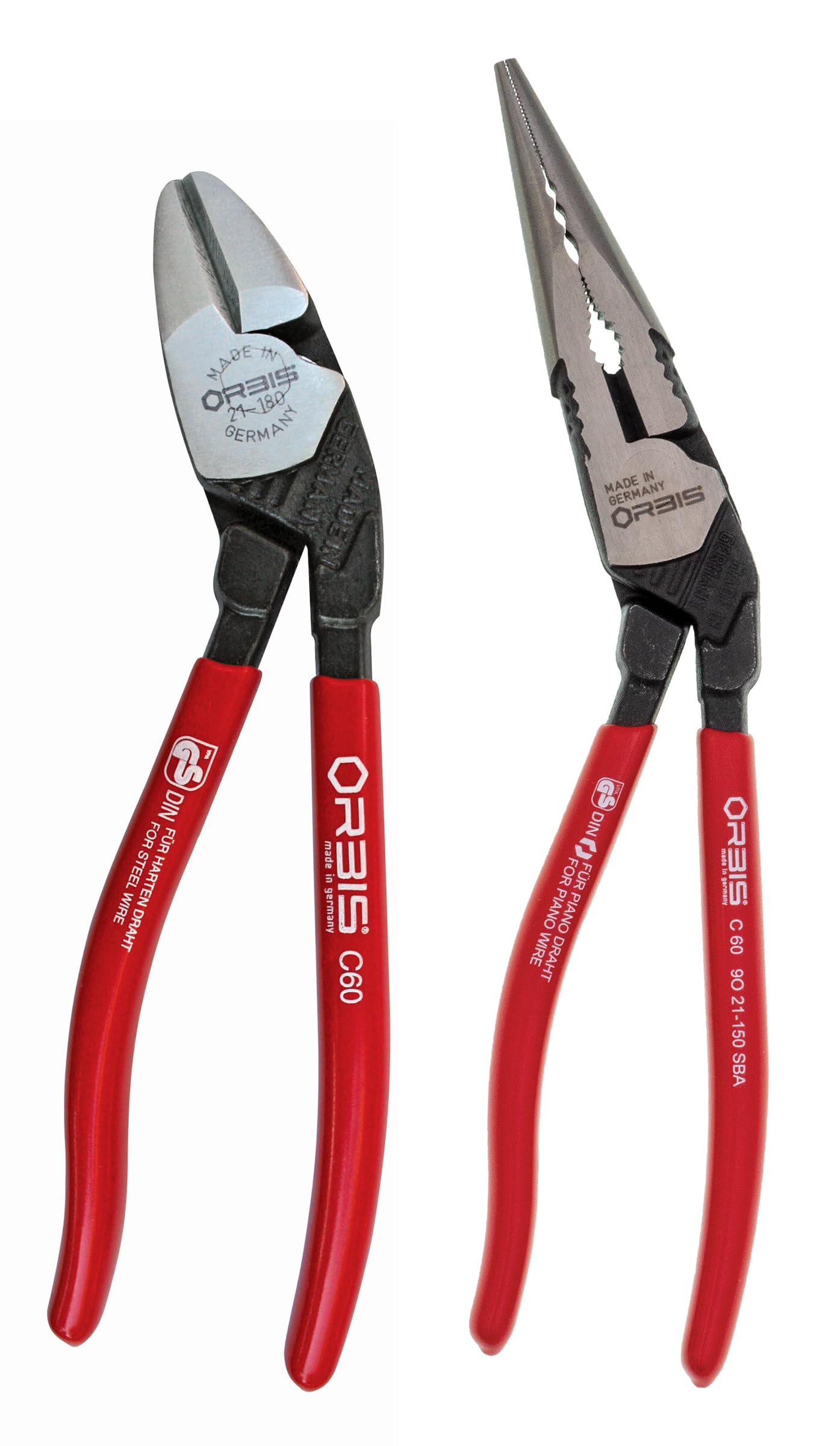 Amazon.com: KNIPEX Tools 9K 00 80 97 US 2 Pc Angled Pliers Set (9O