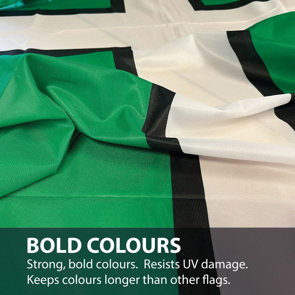 NWFlags Devon Flag 5ft x 3ft, Multicolor - Image 3