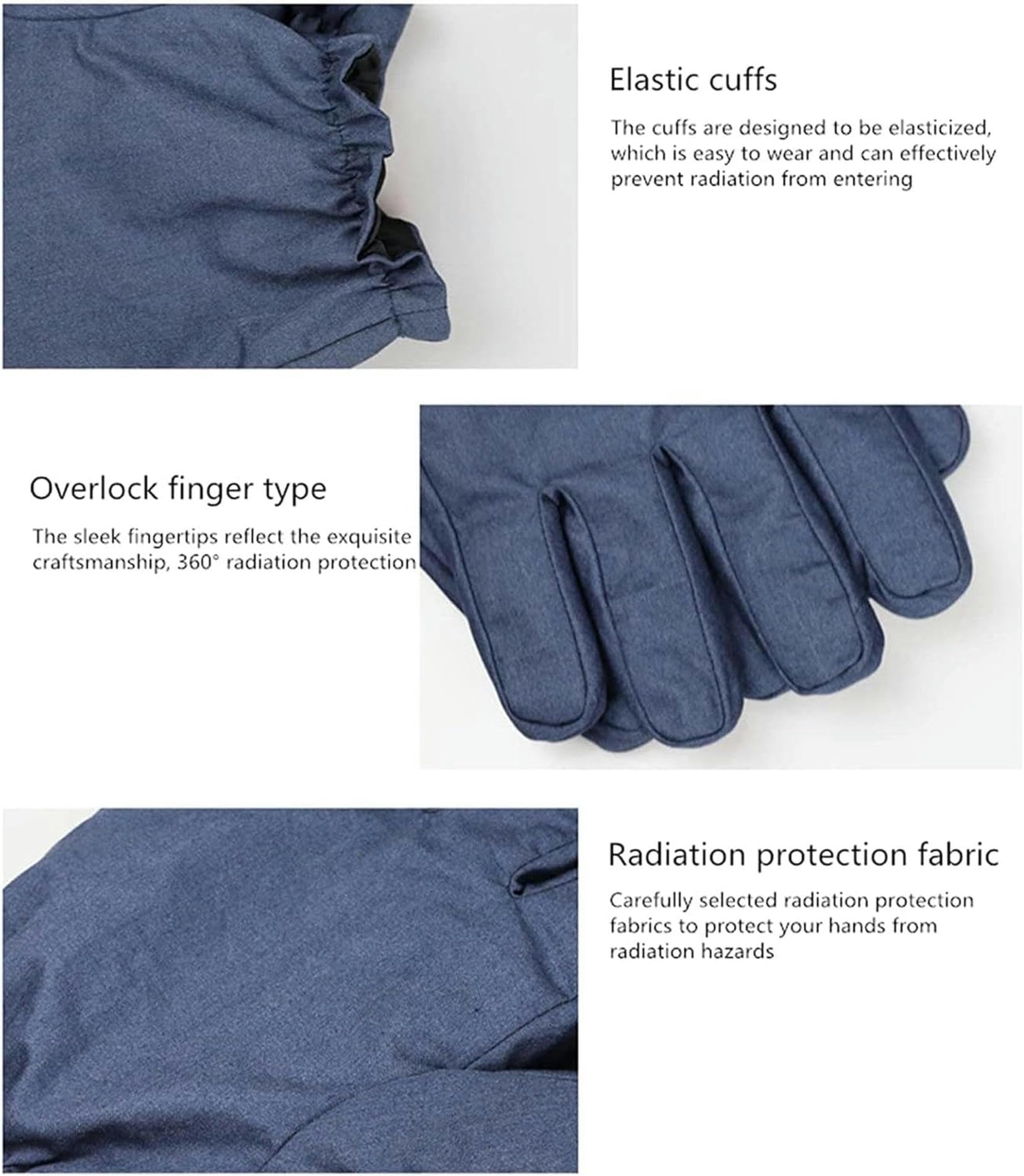 EMF-Strahlenschutz-Handschuhe für Touchscreens, Tastaturen, Tablets, Laptops und Handys – sichere Verwendung mit elektronischen Geräten