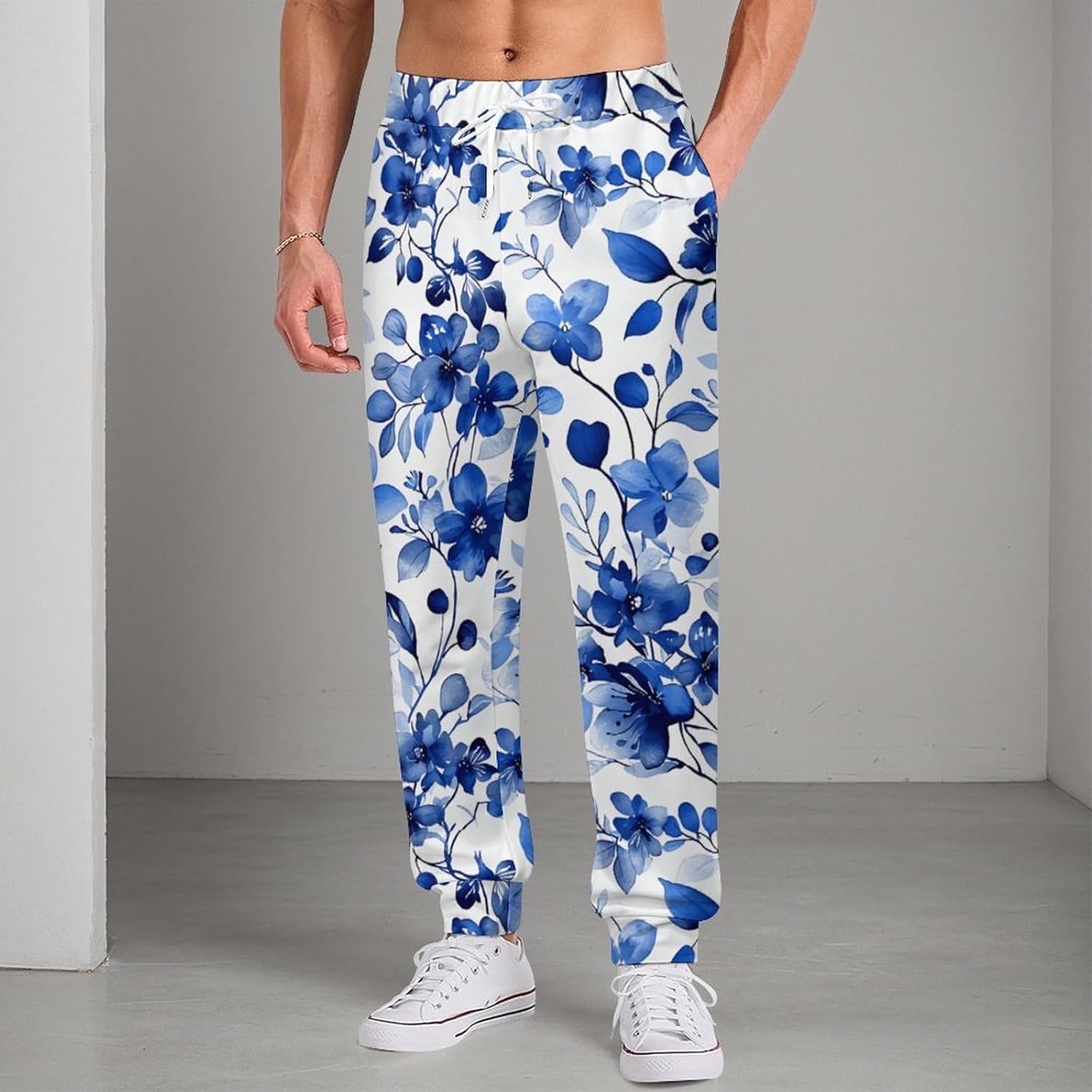 Funny Sweatpants, Novelty Lounge Pants with Pockets Drawstring for Men Women Running Gym