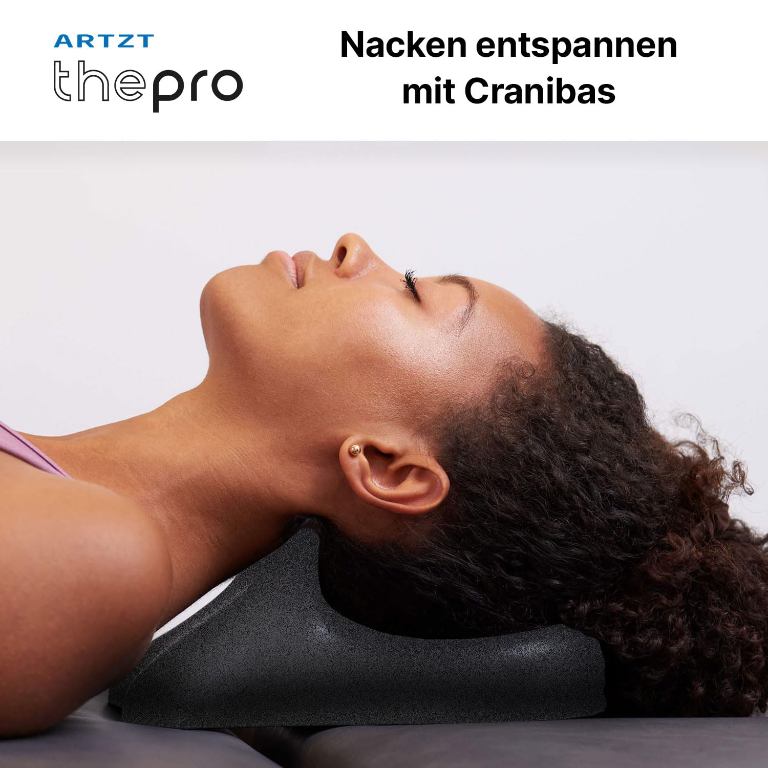 Cranibas Nackenkissen | Orthopädisches Kissen zur Entspannung der Halswirbelsäule | Ergonomisches Kopfkissen gegen Nackenschmerzen | Nackenstützkissen zur Regeneration | Neck Pillow