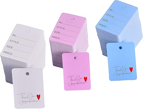 Amerixun 900 etiquetas de precio de 1.97 x 1.38 pulgadas, etiquetas de doble cara, etiquetas de papel multicolor, etiquetas de cupón de tienda,
