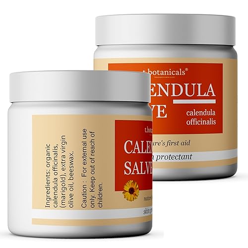 Miniatura 6 de t.botanicals Crema de caléndula, crema de caléndula calmante para la piel, bálsamo de caléndula, hidratante a base de hierbas para piel seca
