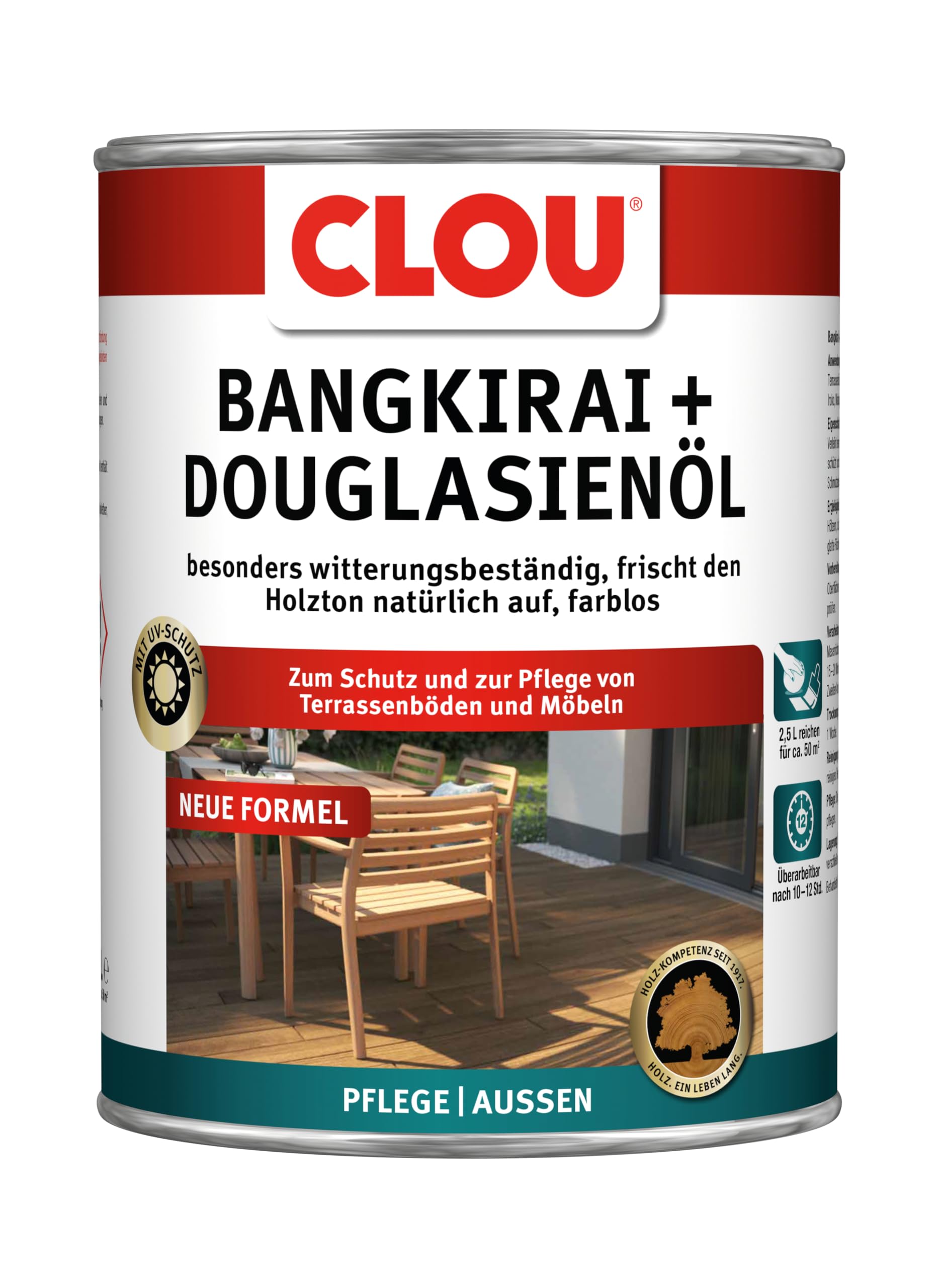 CLOU Bangkirai- & Douglasien-Öl 2,5 l