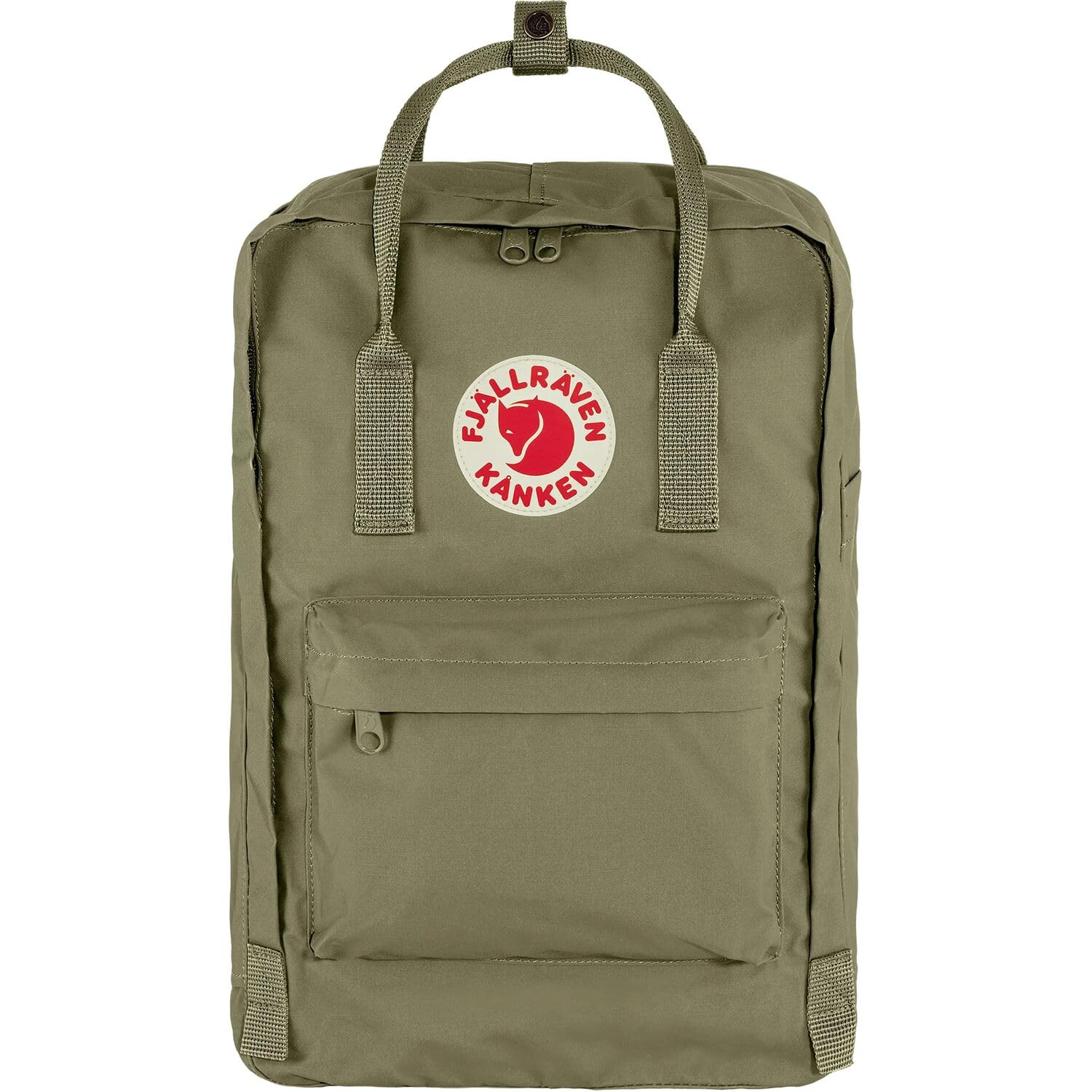 Fjällräven mochila para el portátil con compartimento para portátil Kånken Laptop 15" Green verde oliva