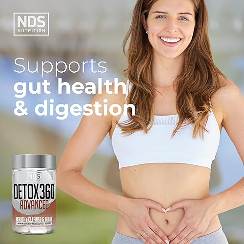 Miniatura 4 de Nutrition Detox 360 Advanced - Limpieza y desintoxicación con probióticos y fibra para apoyar la salud y el bienestar intestinal, movimientos