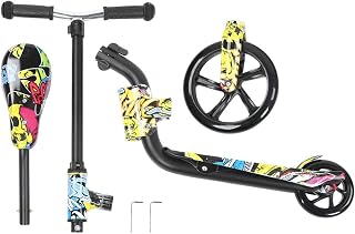 Keenso Children Balancing Scooter, Children Toddler Colorful Scooter Multifunction Dual Use Balancing Scooter for 3-12 Years Old