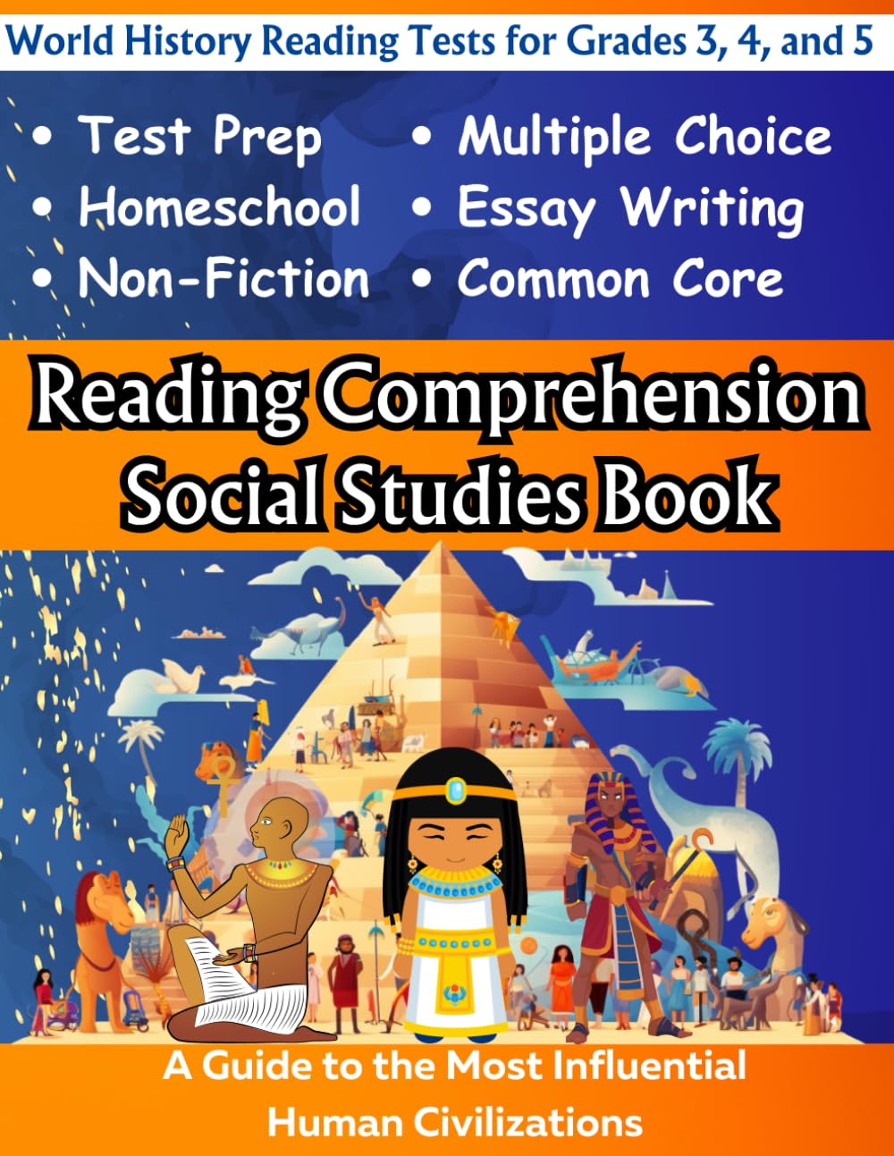 Reading Comprehension Social Studies Book World History Reading Tests
