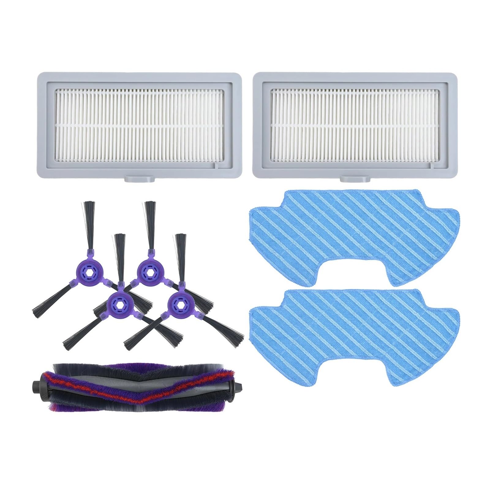 Kit Spazzola A Rullo E Spazzole Laterali 2 In 1, Parti Di Ricambio For Aspirapolvere Robot, Compatibile Con Samsung PowerBot VR05R503 SA DJ81-00167A