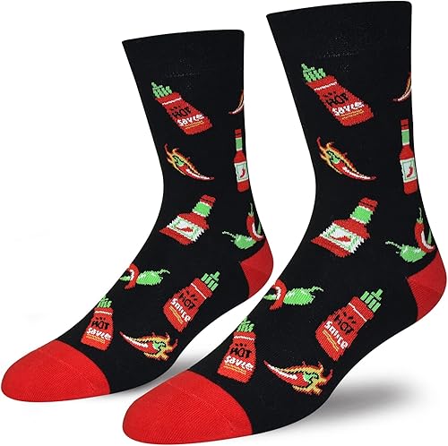 Miniatura 2 de GOLIN Calcetines antideslizantes con texto en inglés "If You Can Read This Funny Ssay", regalos novedosos para hombres, mujeres, adolescentes,