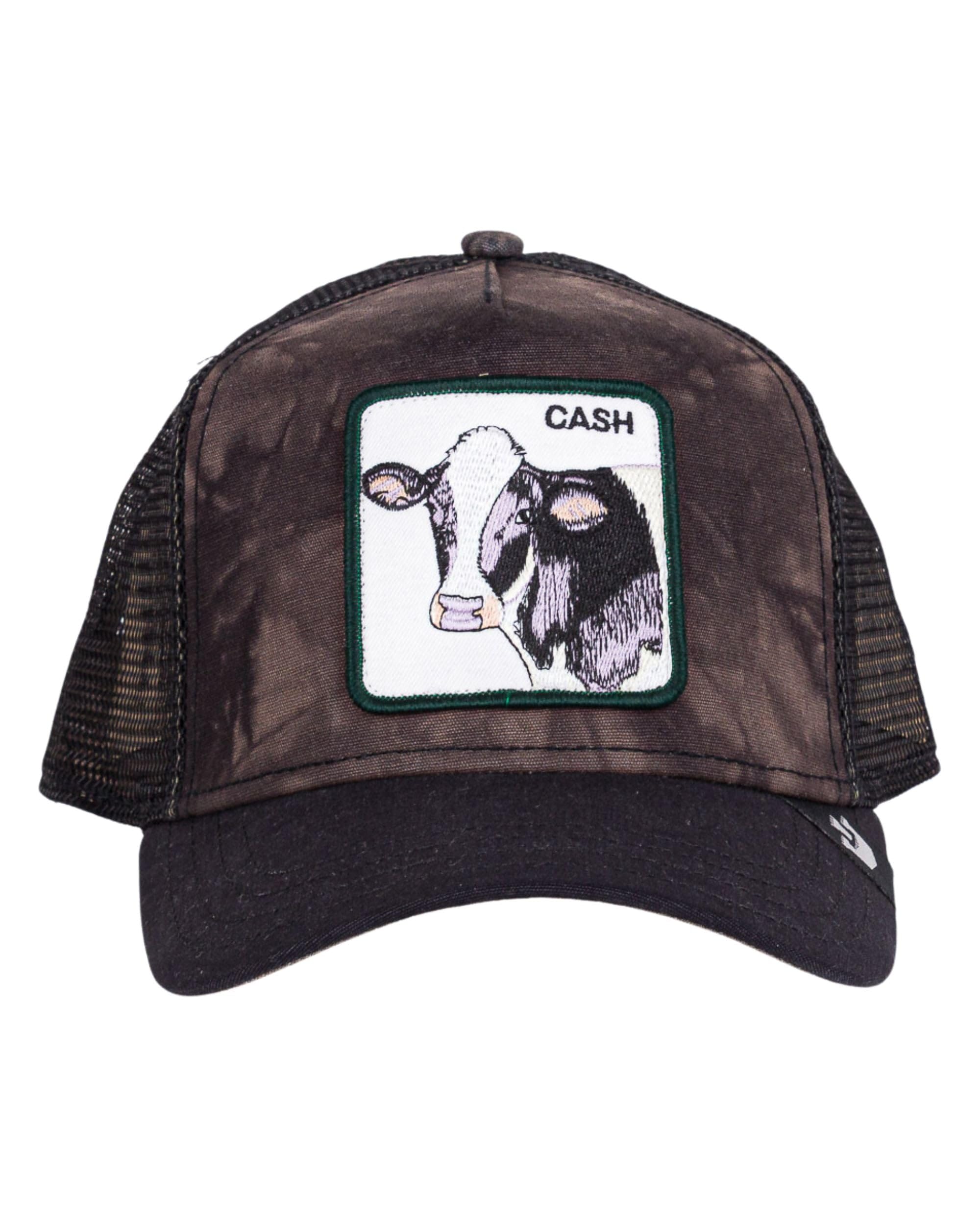 Goorin Bros. Cappello Cash Cow 101-0507 con Visiera Nero Taglia Unica