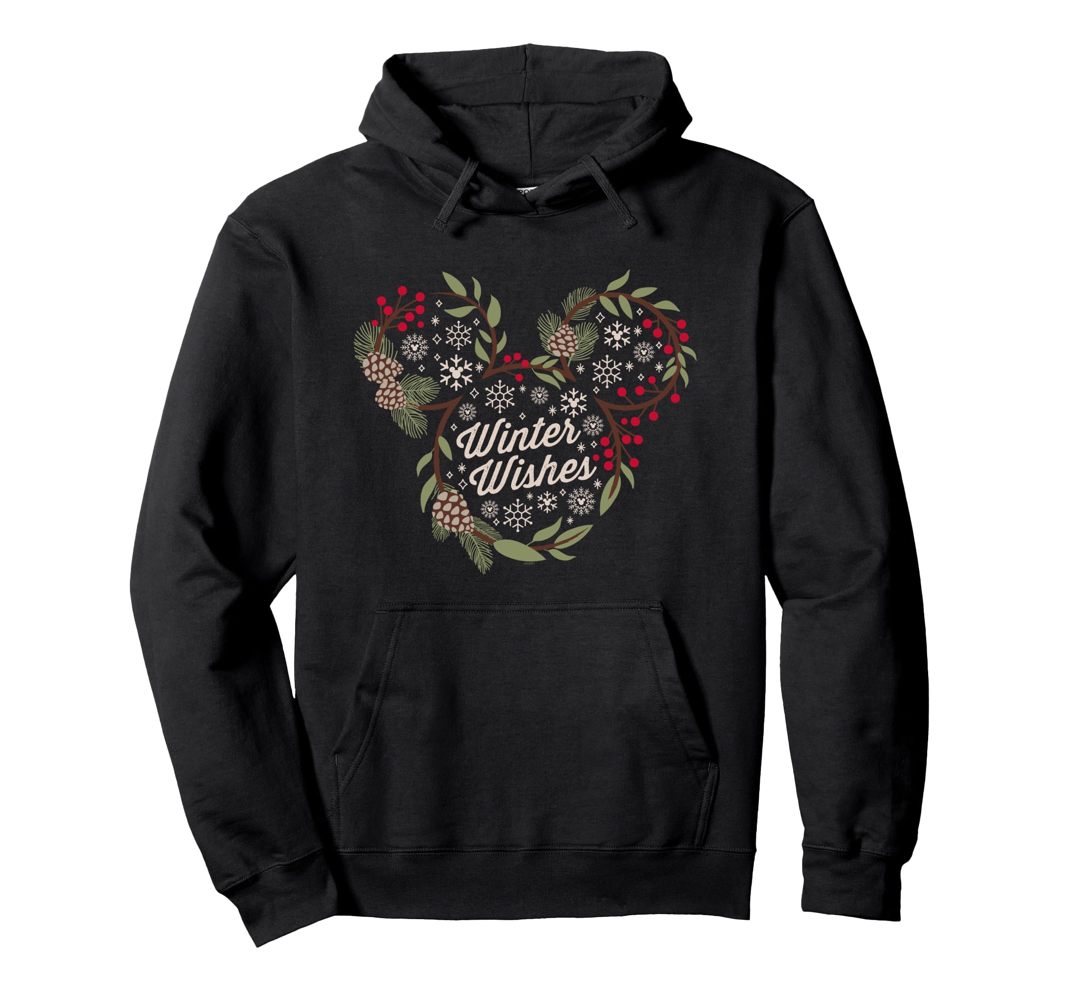 Mickey Mouse Winter Wishes Pullover Hoodie sweat à capuche chaud - 2