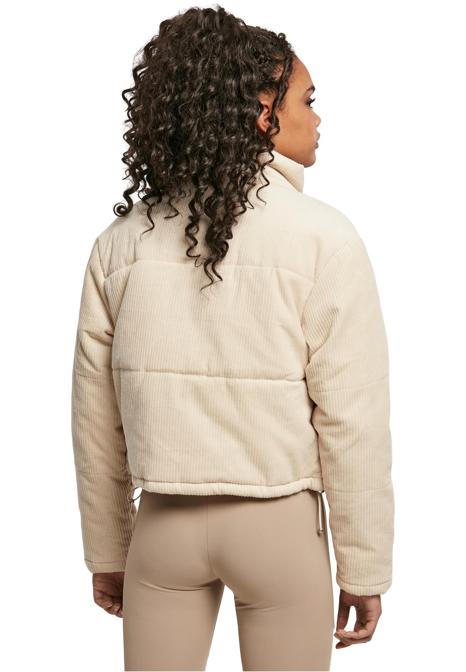 Urban Classics Ladies Corduroy Puffer Jacket Chaqueta de videojuegos Mujer
