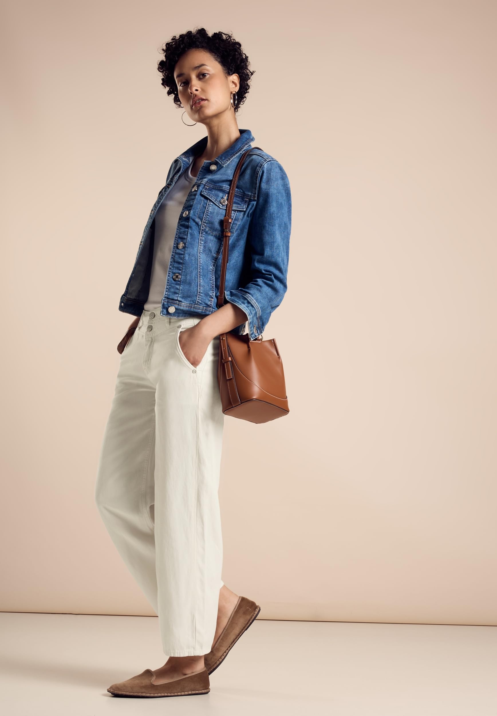 Street One, A377911 Jeans 7/8 Culotte Donna