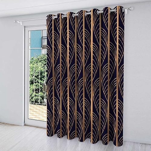 Vista 23 de Beautiful Symbolic Blue Bathroom Curtains Window Magical Tarot Card Drapes Set Cortinas Blackout,1 Panel,(W) 59 X (H) 59 Inches