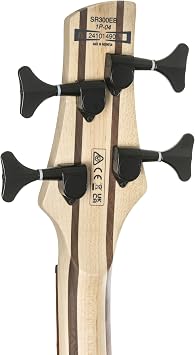 SR300EB 4-String Electric Bass Guitar (Weathered Black)