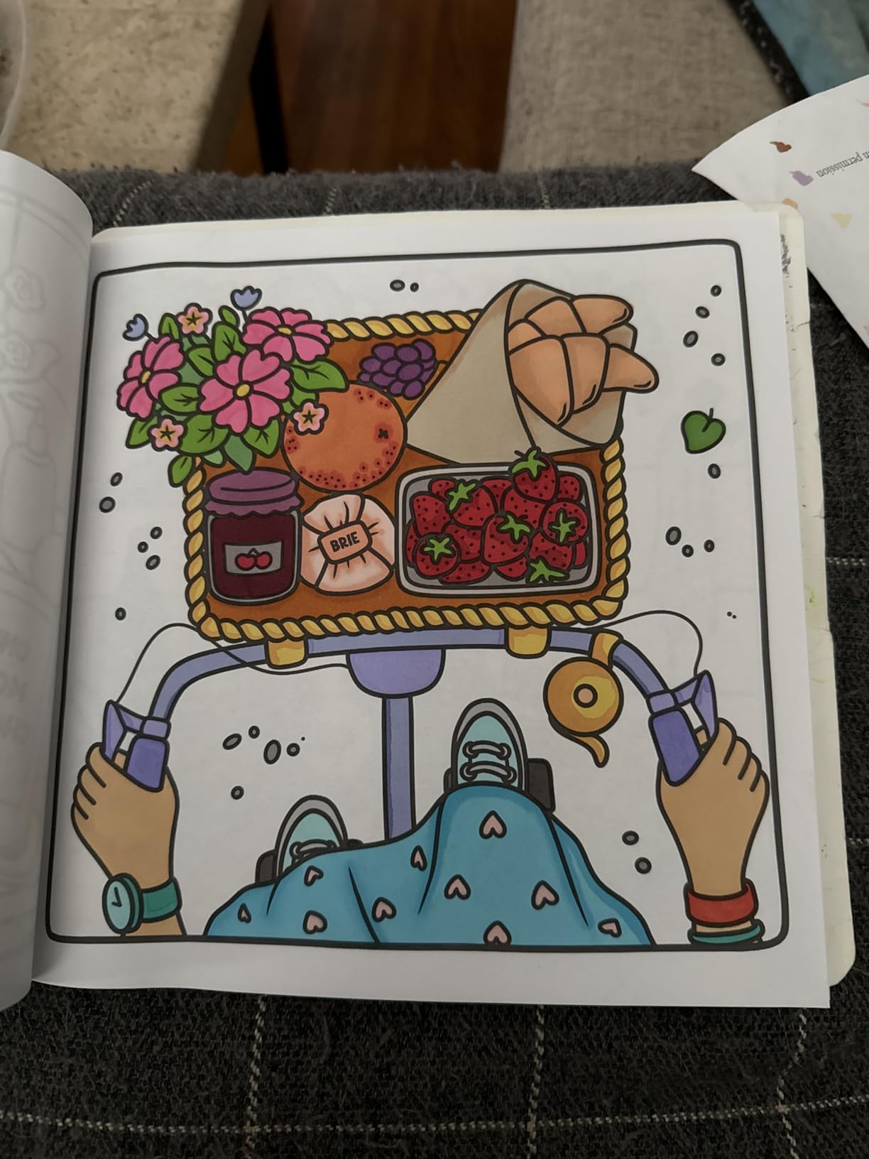 Cozy Girl Moments: Cute POV-Style Coloring Book for Adults and Teens Featuring Everyday Girly Activities for Relaxation (The Cozy Girl Series) - Preview 2