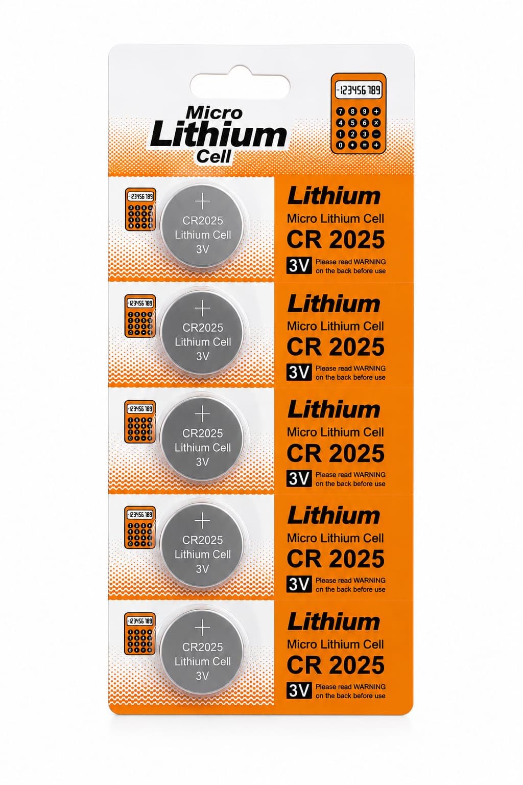 CR2025 3V Lithium Coin Cell Battery for Watches & Car Key (Pack of 5) | CR2025, Lithium Cell-image-25