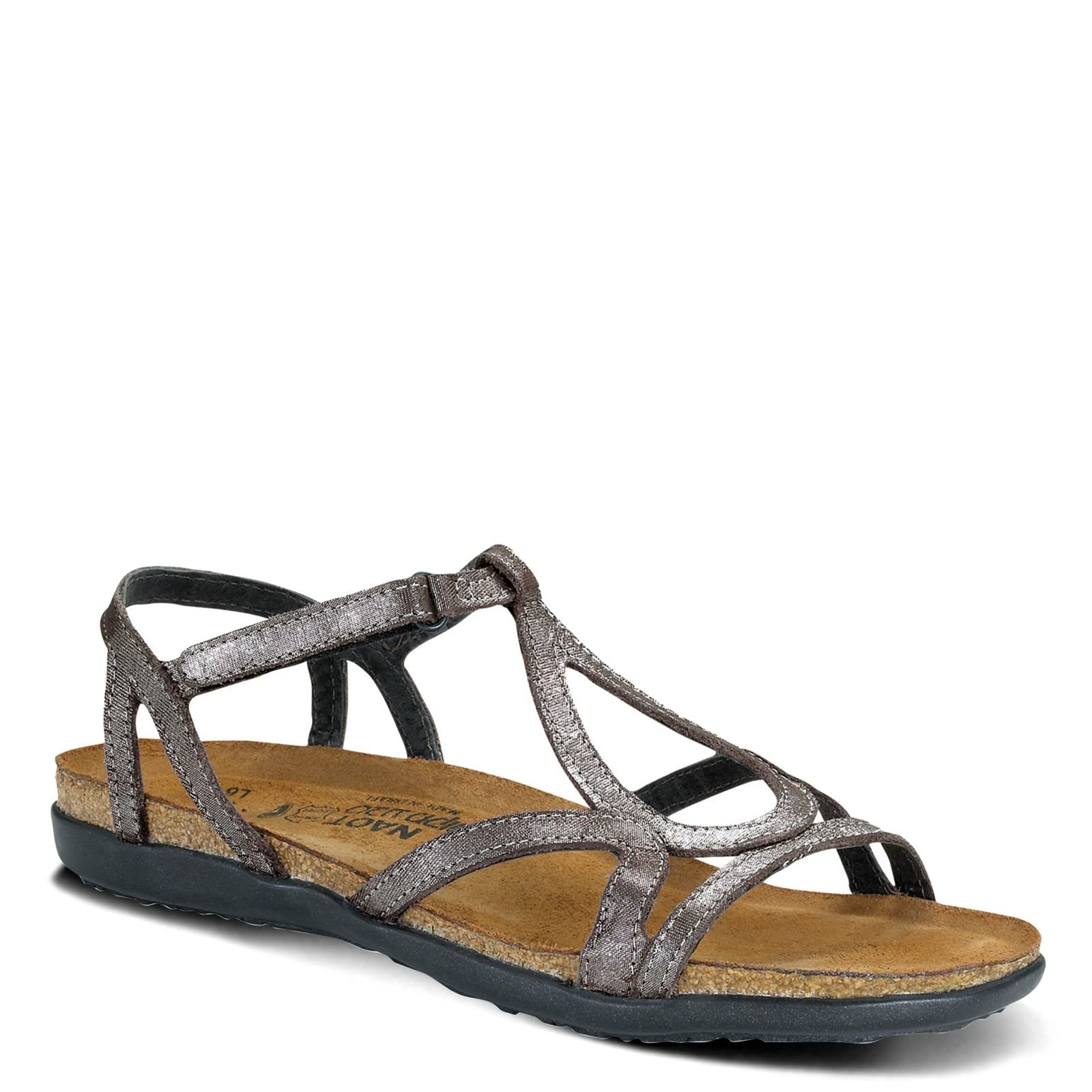 NAOT Footwear Women’s Dorith Sandal with Cork Footbed and Arch Support Footbed - Adjustable Sandal With Backstrap - Comfort and Support – Lightweight