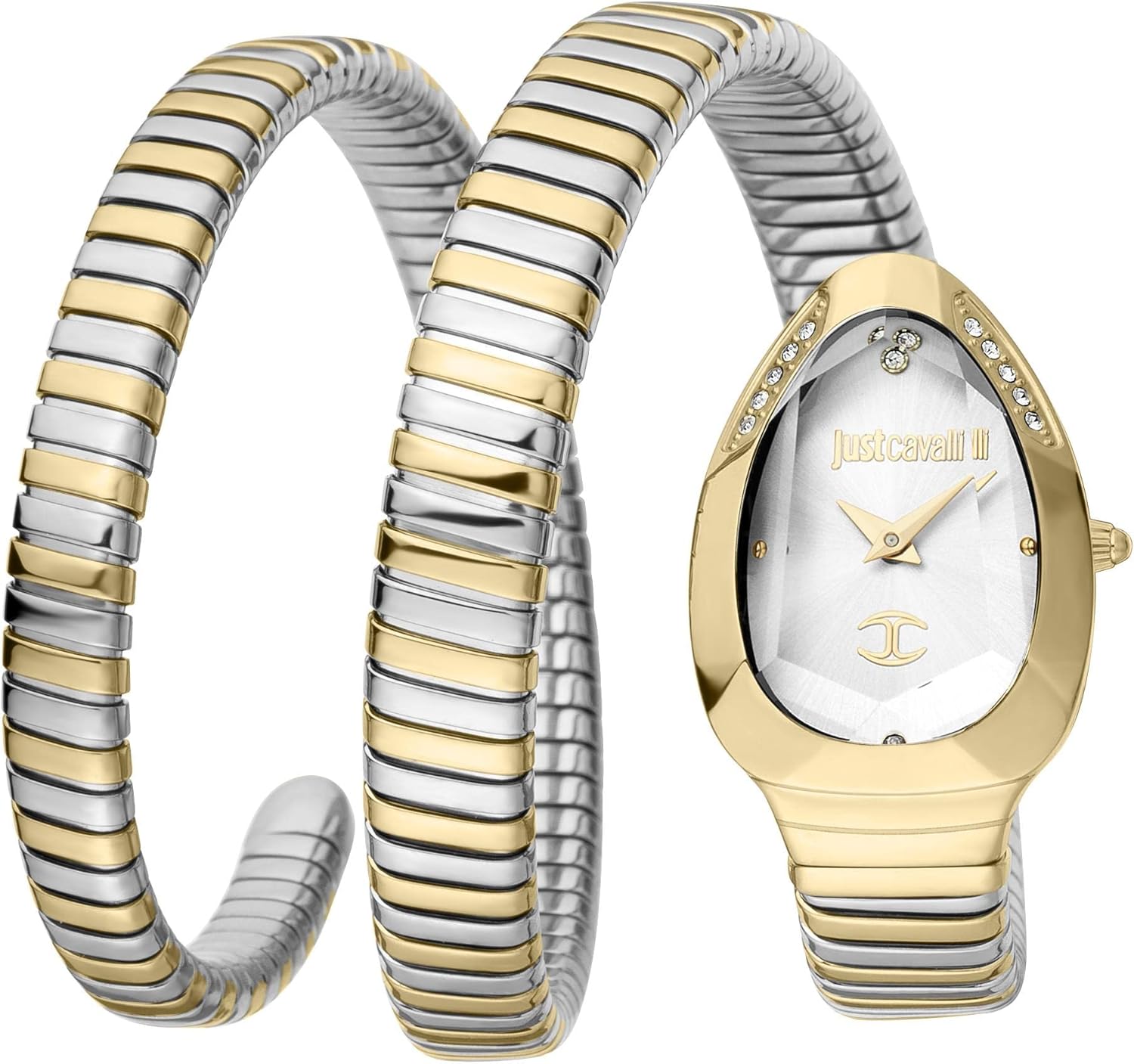 Buy Just Cavalli Women's Snake Print Watch at Ubuy Sri Lanka