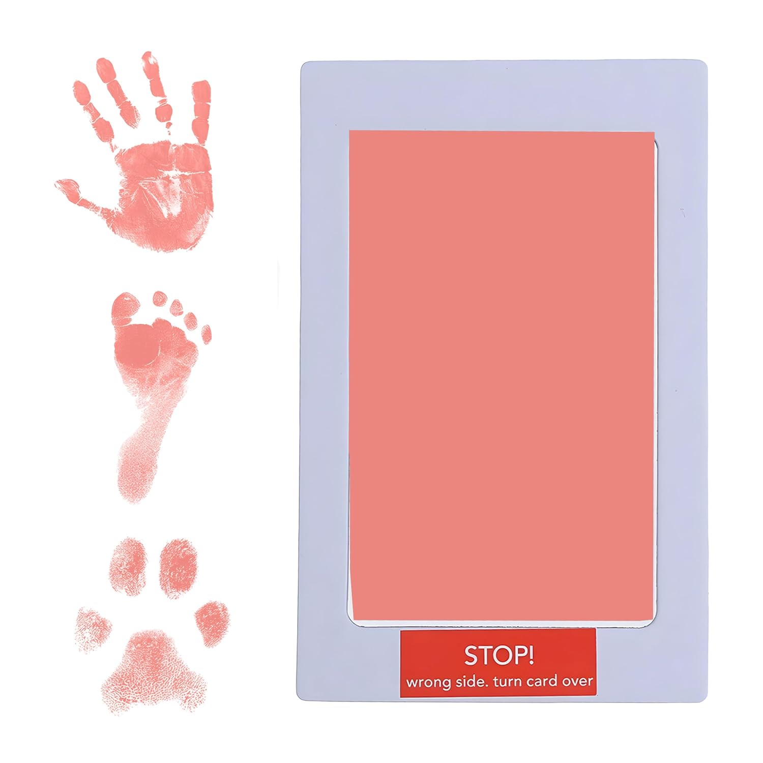 Bembika Baby Finger Print and Footprint Kit inkpad for Kids, InkPad for Baby’s Hand and Foot Impression Safe and Non Toxic Ink Pad for Baby Foot Prints and Handprints Pink Bembika Baby Finger Print and Footprint Kit inkpad for Kids, InkPad for Baby’s Hand and Foot Impression Safe and Non Toxic Ink Pad for Baby Foot Prints and Handprints Pink